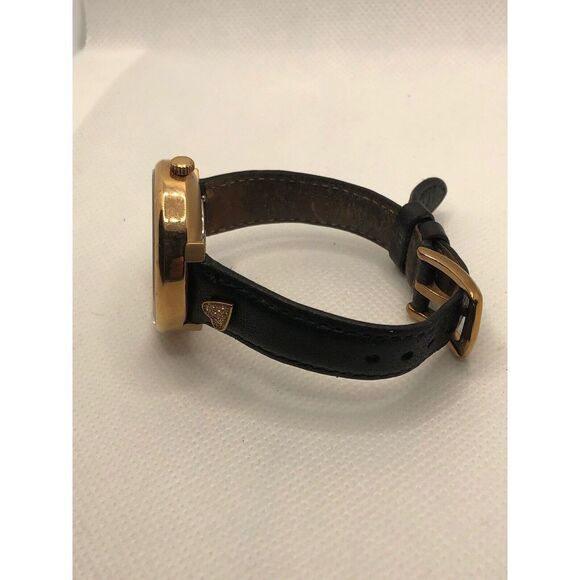 Fossil BQ3491 Women's Black Leather Analog White Dial Quartz Genuine Watch HO354 - Picture 8 of 9